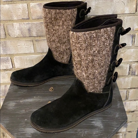 Timberland ❄️NWOB Suede & knit Cold Weather Boots - Picture 2 of 11